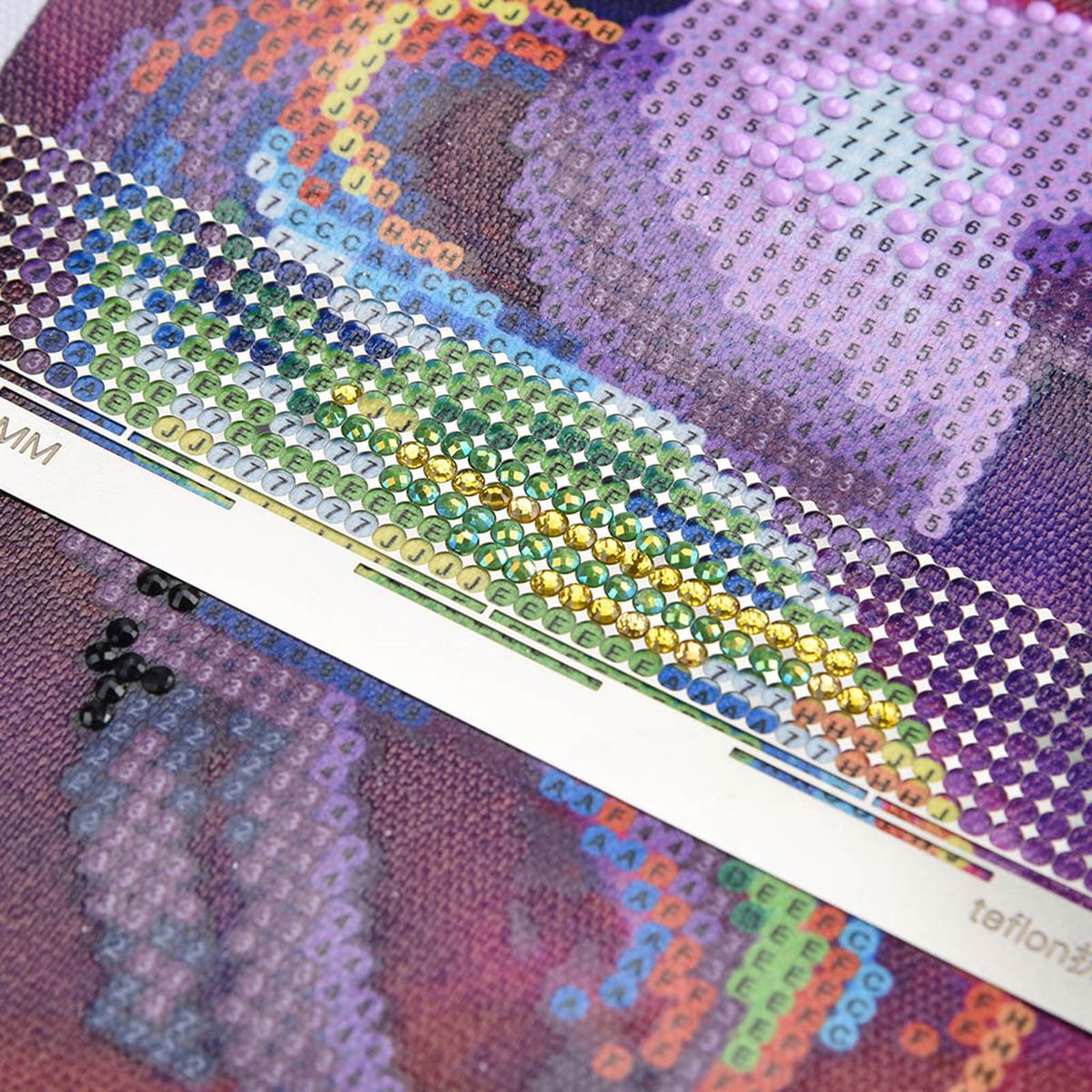 Diamond Painting Stainless Steel Ruler Diamond Dot Drill