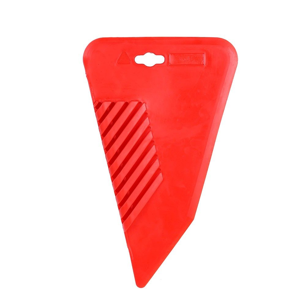 Large Red Rubber Bevel Painting Wall Brush Hand Scraper Wall