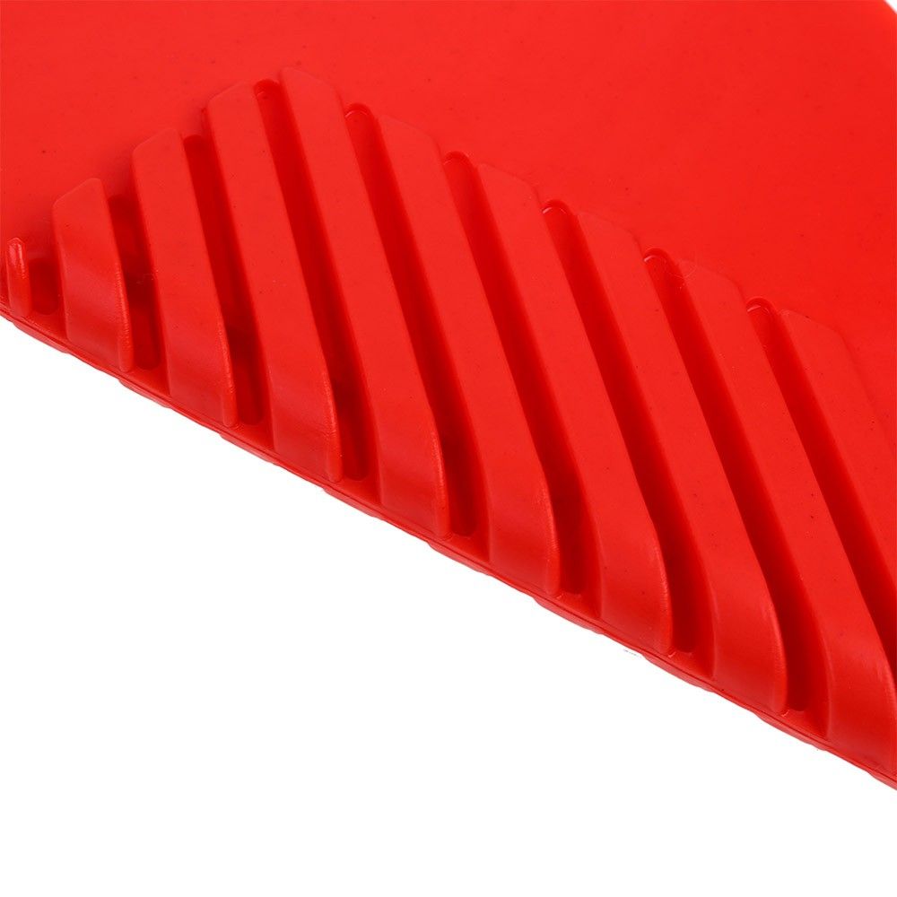 Large Red Rubber Bevel Painting Wall Brush Hand Scraper Wall