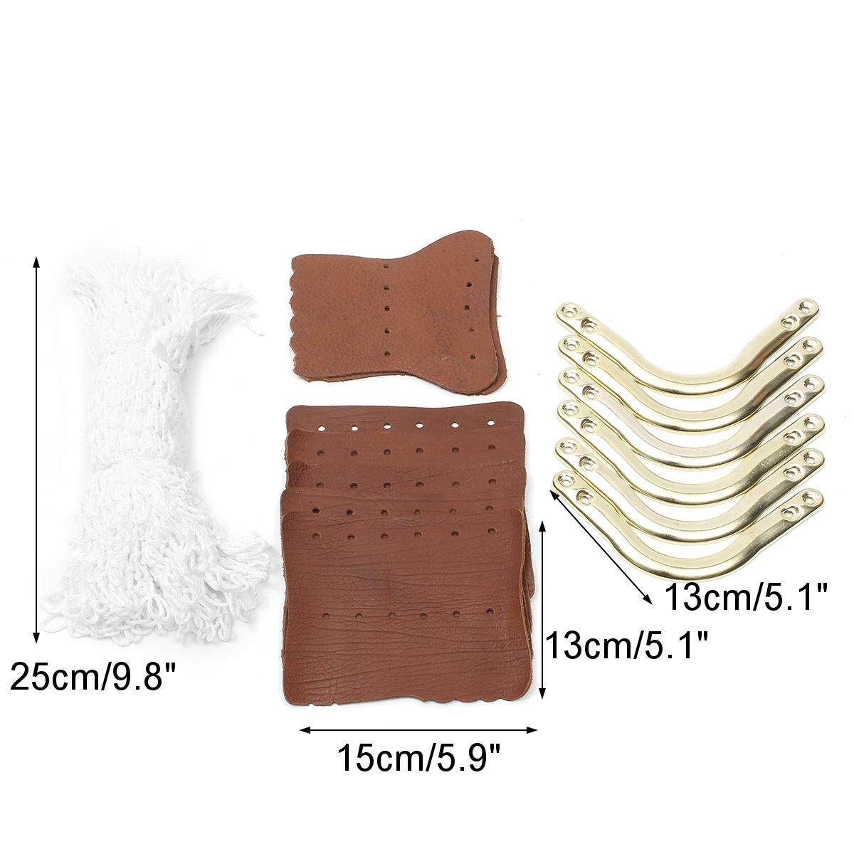 6Pcs/set Heavy Duty Pool Snooker Table Leather Mesh Pockets Billiard Net Protect