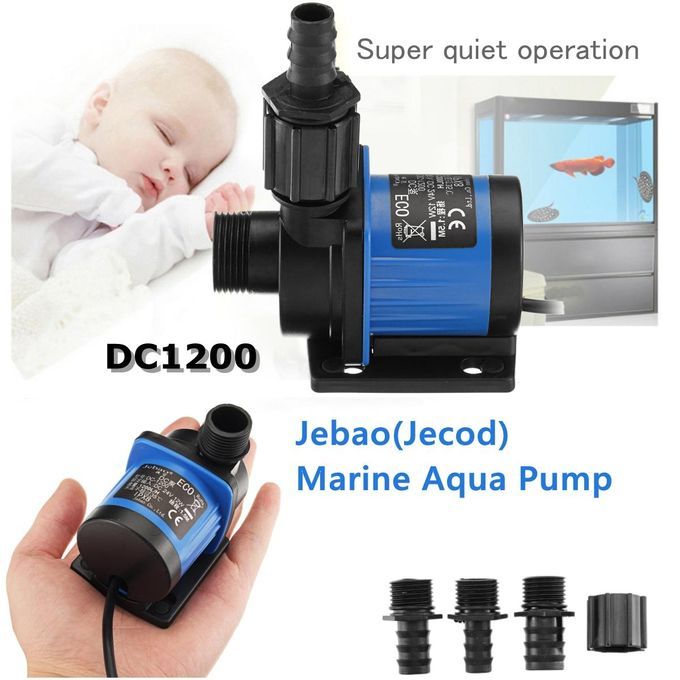 12W Jebao Jecod 1200 Water Submersible Aquarium Pump Fish Tank W/ Controller
