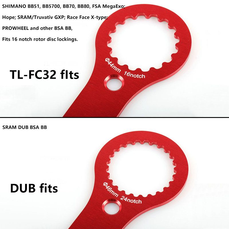 4 In 1 Bottom Bracket Wrench Tool Bike BB Repair Wrench For SRAM DUB BSA / FC-25 / FC-24 DUB-BSA Tool Bicycle Repair Tool