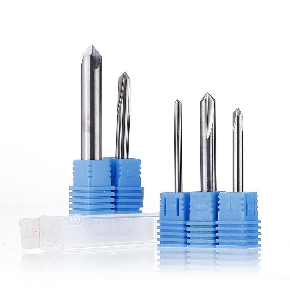 Drill 3 Flute 90 Degree Carbide Chamfer Mill Cutter Tungsten