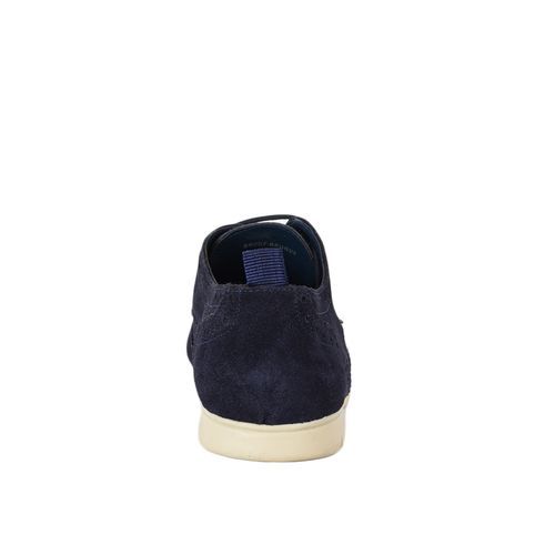 Men's Way-Of-Life Suede Casual Shoe - Navy Blue