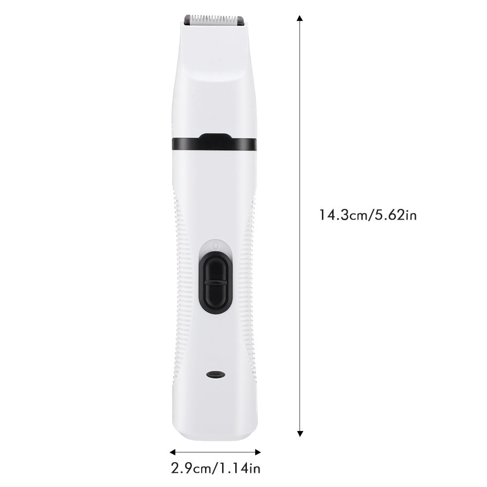 3 In 1 Pets Grooming Set Kit Rechargeable Cats Nail Clipper Dogs Grinder Dog Paw Hair Trimmer Pet