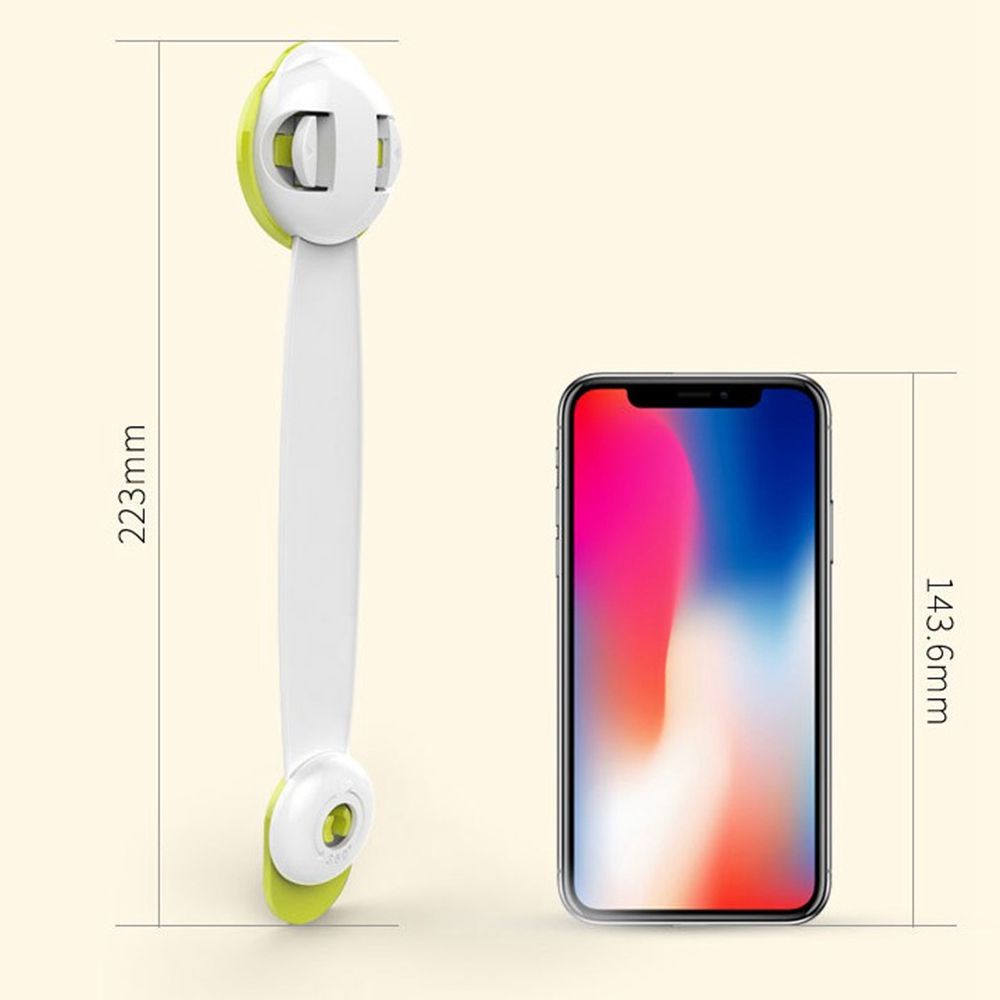 Multi-function Double Button Baby Anti Pinch Drawer Door  Refrigerator Lock Children Safety