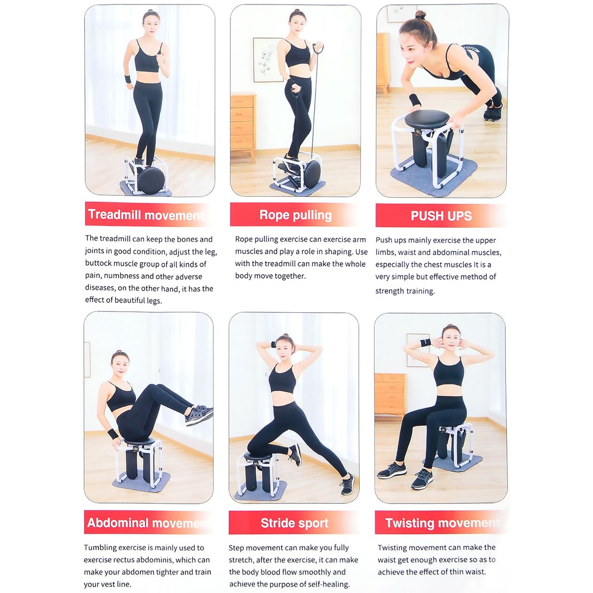 Multifunctional Mini Fitness Twist Stepper Electronic