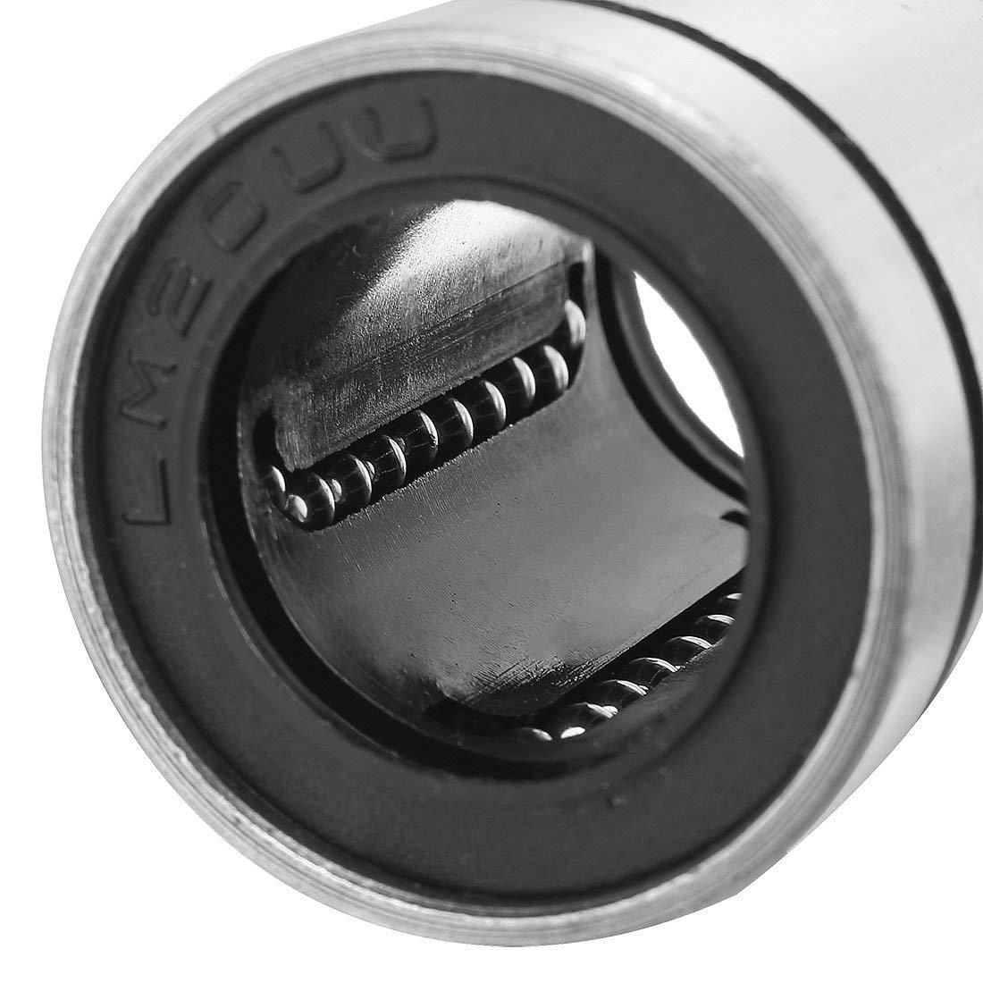 4 pcs LM20UU 20x32x42mm Double Side Rubber Seal Linear Motion Ball Bushing