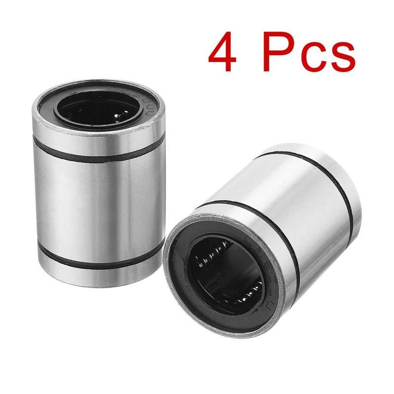 4 pcs LM20UU 20x32x42mm Double Side Rubber Seal Linear Motion Ball Bushing