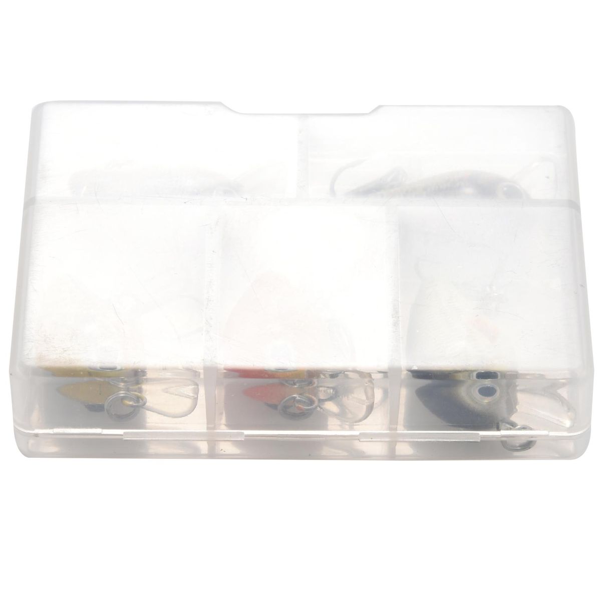 5PCS/Lot 1.5g 2.7cm Topwater 0.1-0.5m 5 pcs Baits with Plast