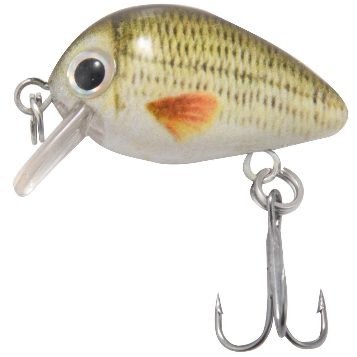 5PCS/Lot 1.5g 2.7cm Topwater 0.1-0.5m 5 pcs Baits with Plast