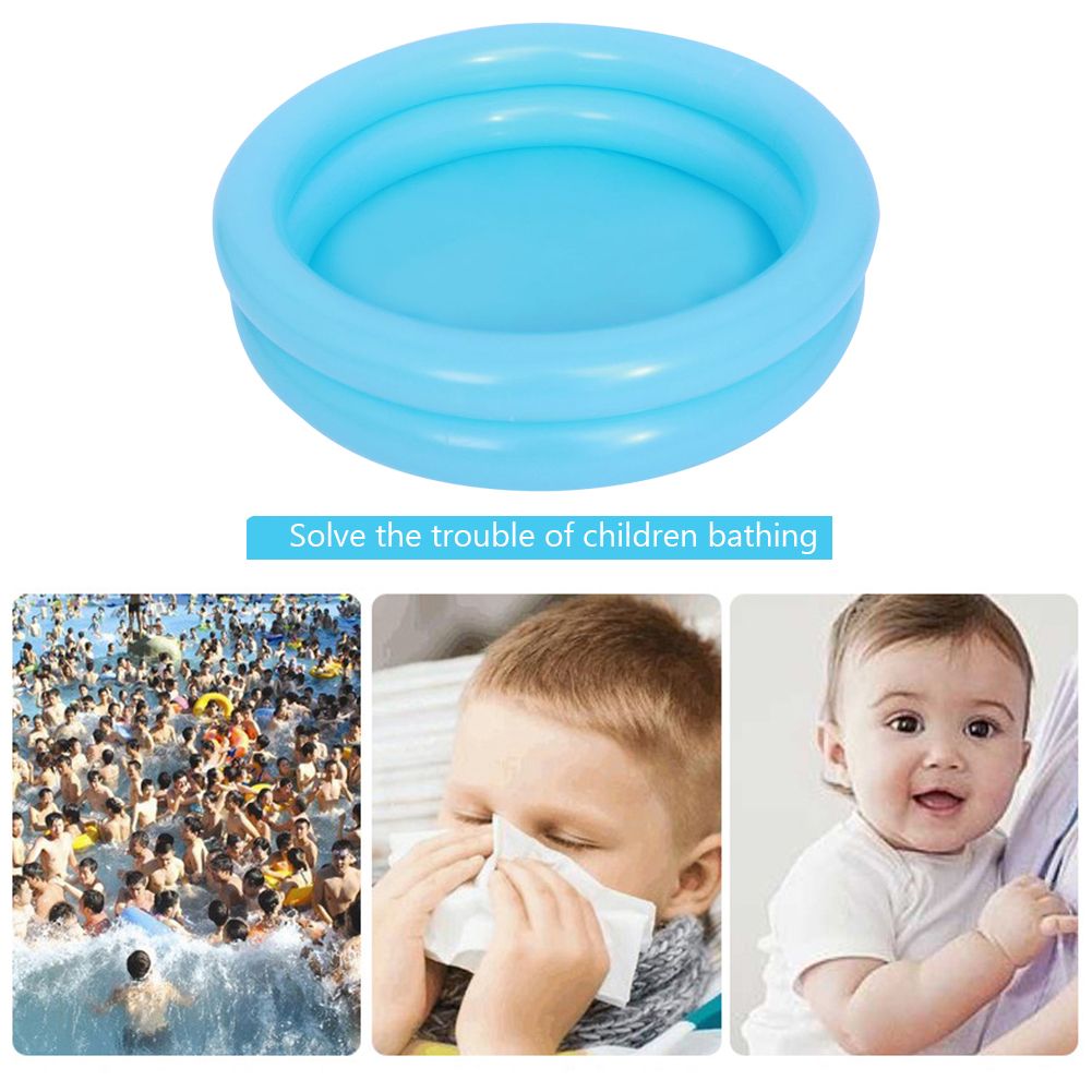 PVC Summer Baby Inflatable Swimming Pool Round Basin Kids