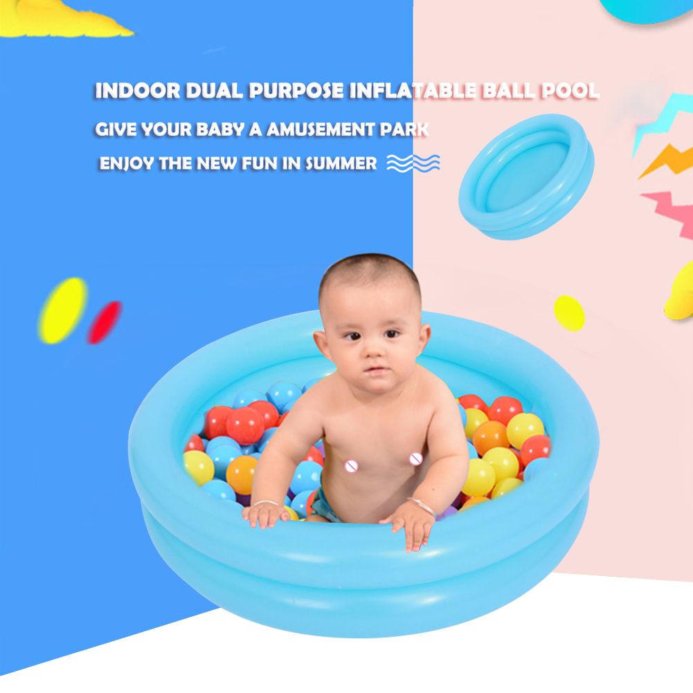 PVC Summer Baby Inflatable Swimming Pool Round Basin Kids