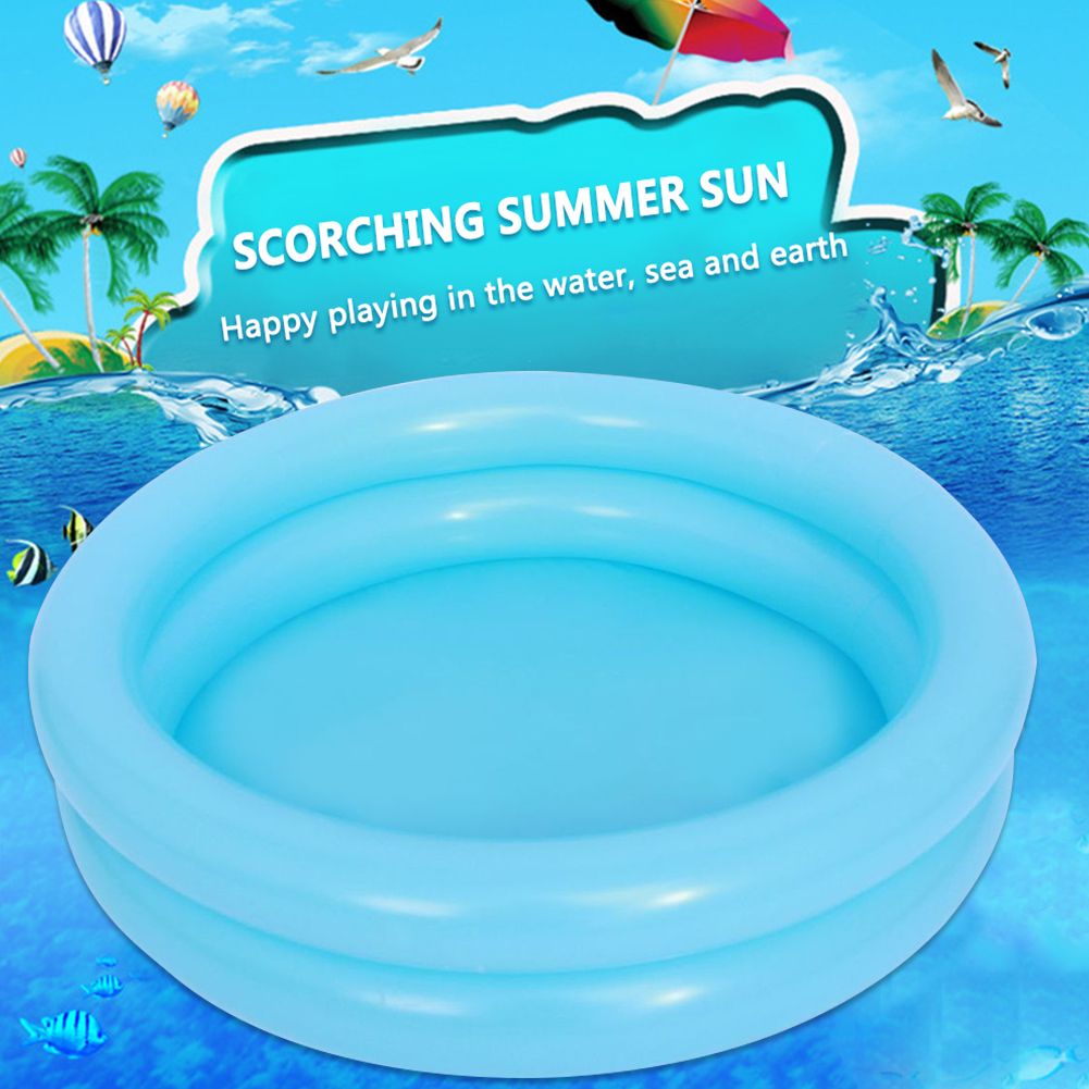 PVC Summer Baby Inflatable Swimming Pool Round Basin Kids