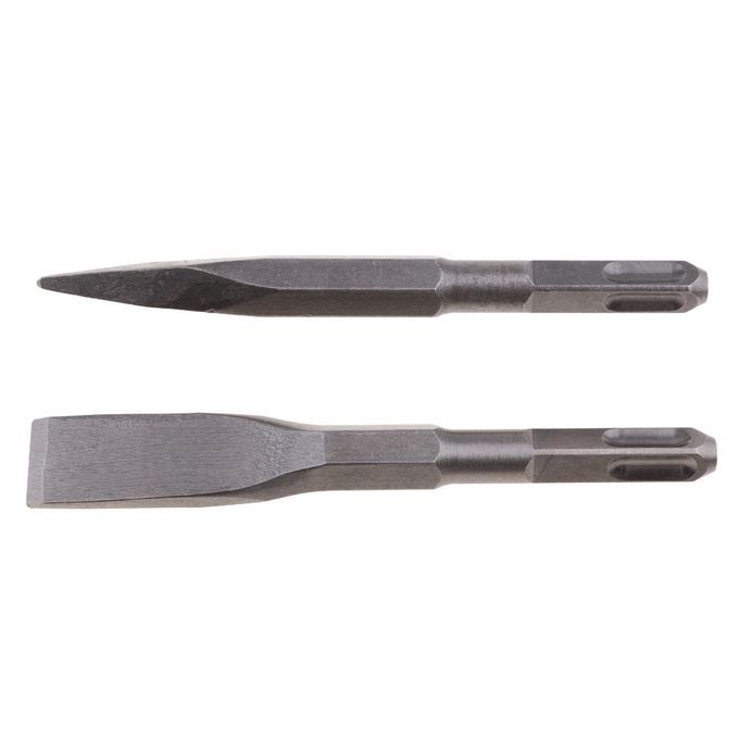 2pcs 14mm Square Shank Point  Flat  Rotary Electric Hammer Drill Bits