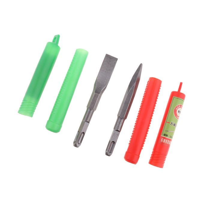 2pcs 14mm Square Shank Point  Flat  Rotary Electric Hammer Drill Bits