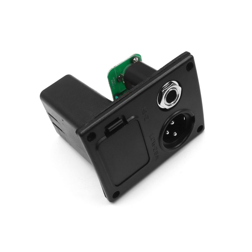 Electric Box Guitar Pickup 5 Bands Equalizer System Tuner