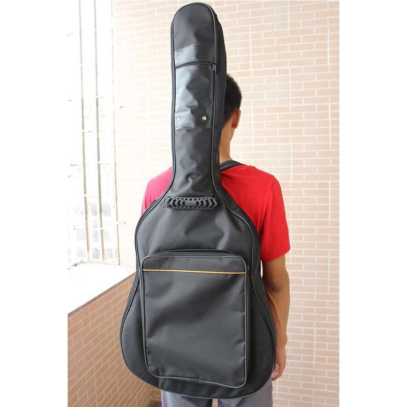 41 Inch Double Shoulder Acoustic Guitar Bag Electric Guitar Case Classical Folk Ukulele Guitar Cover