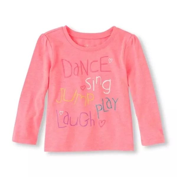 Dance Sing Jump Play Laugh Graphic Tee