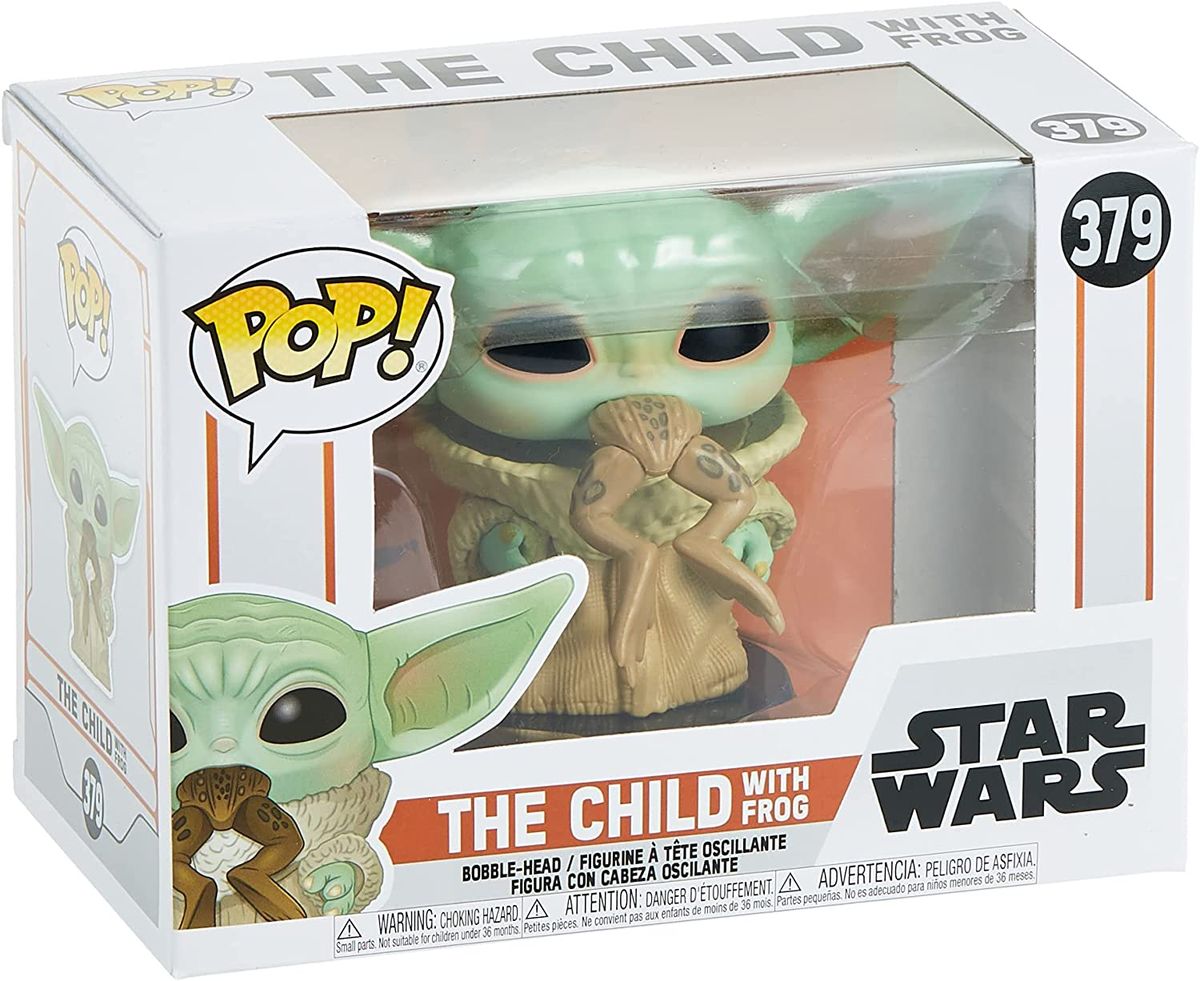 Pop! Star Wars: The Mandalorian - Child With Frog