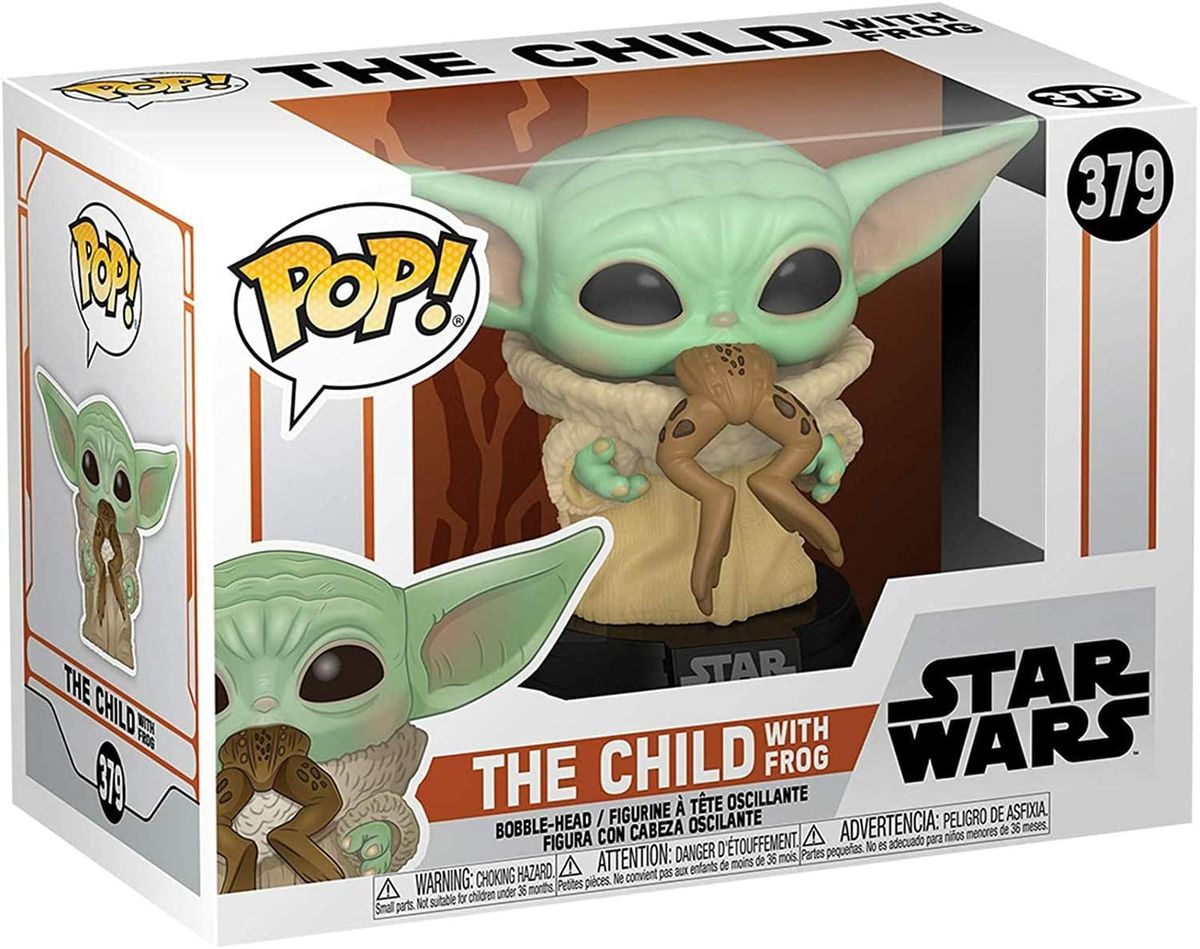 Pop! Star Wars: The Mandalorian - Child With Frog