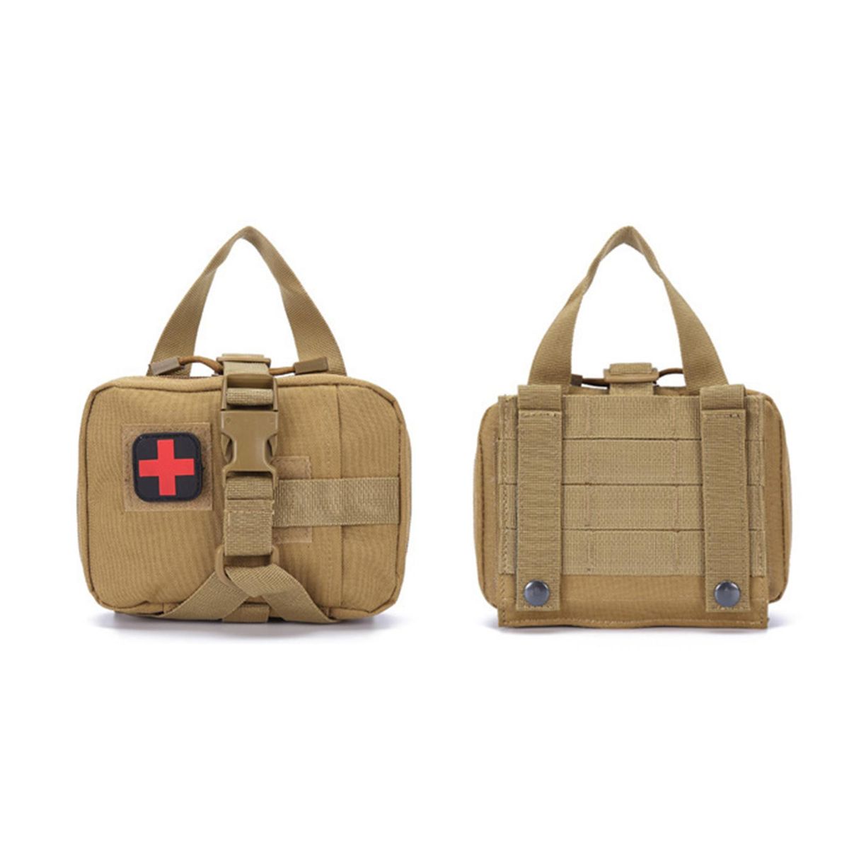 Storage Bag Camping First Aid Pouch EMT Storage Bag Khaki