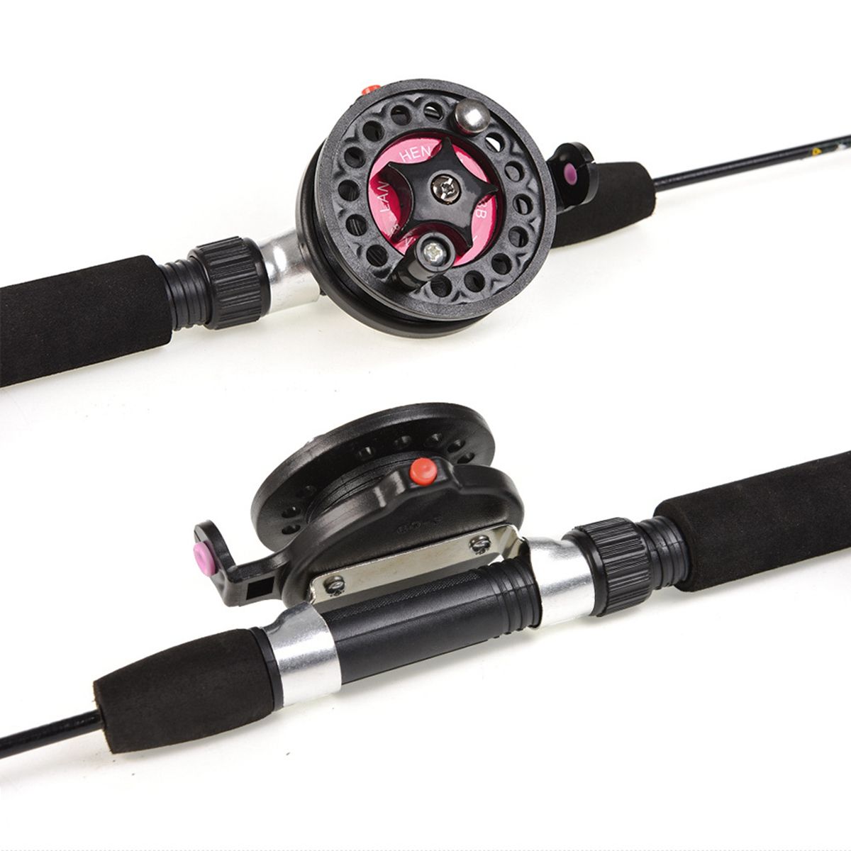 Ice Winter Fishing Rod with Reel Combo Set Ice Fishing Mini
