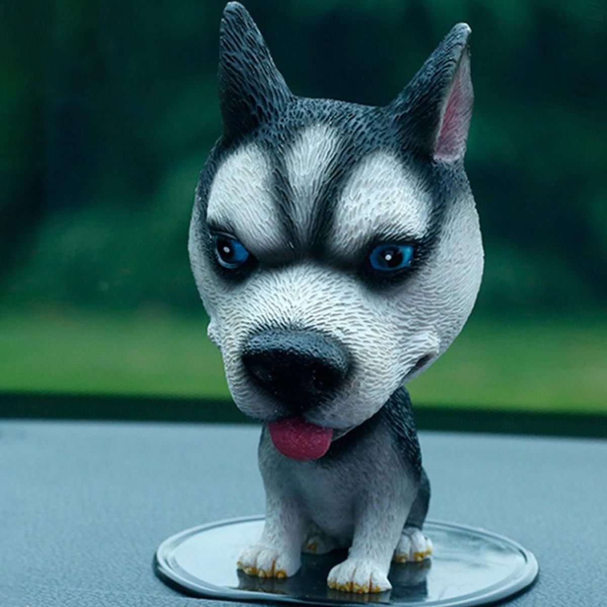 Dog Car Ornaments Office Ornament For Auto  A