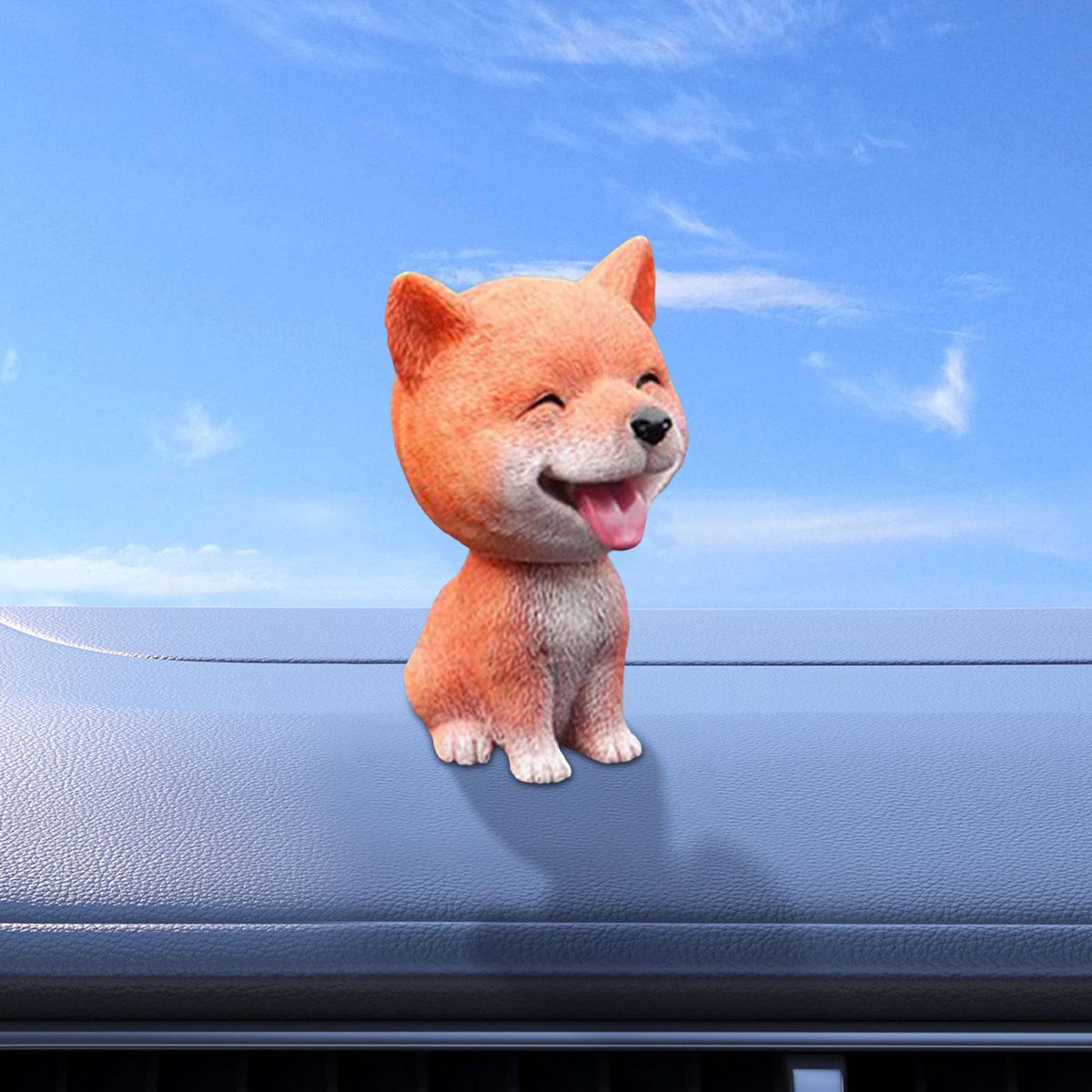Dog Car Ornaments Office Ornament For Auto  A
