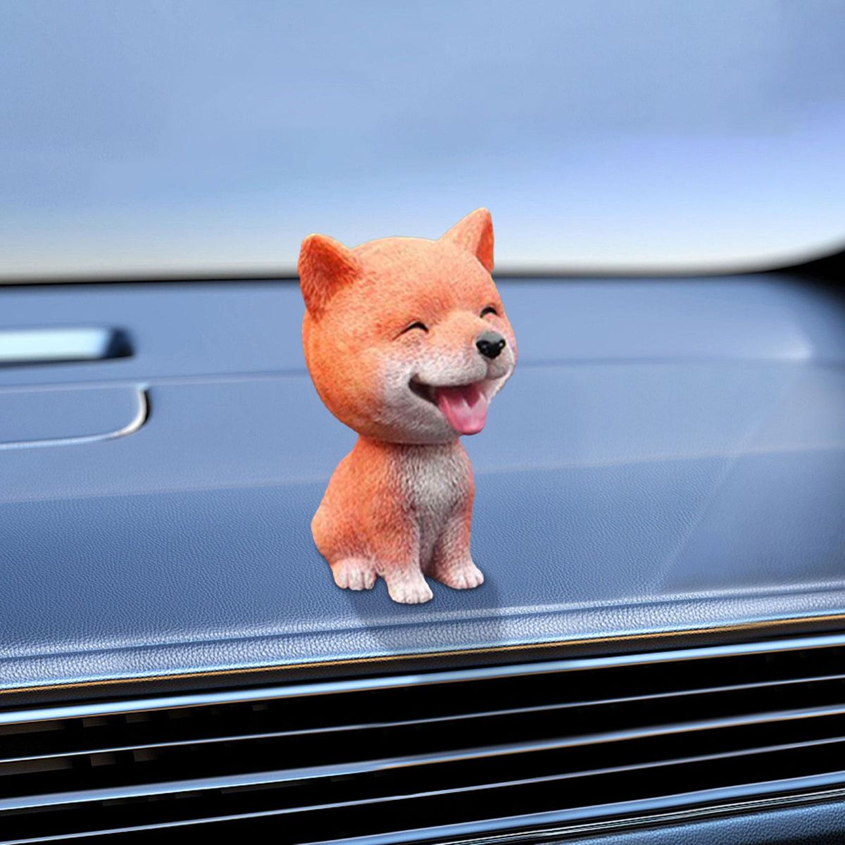 Dog Car Ornaments Office Ornament For Auto  A