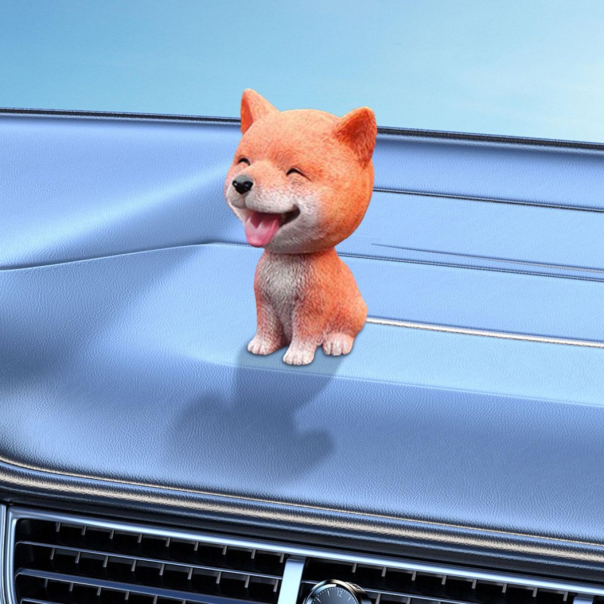 Dog Car Ornaments Office Ornament For Auto  A