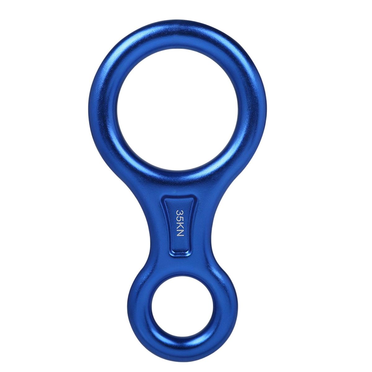 Figure 8 Safety Rope Descender Rappel Ring Caving Rappelling   Blue