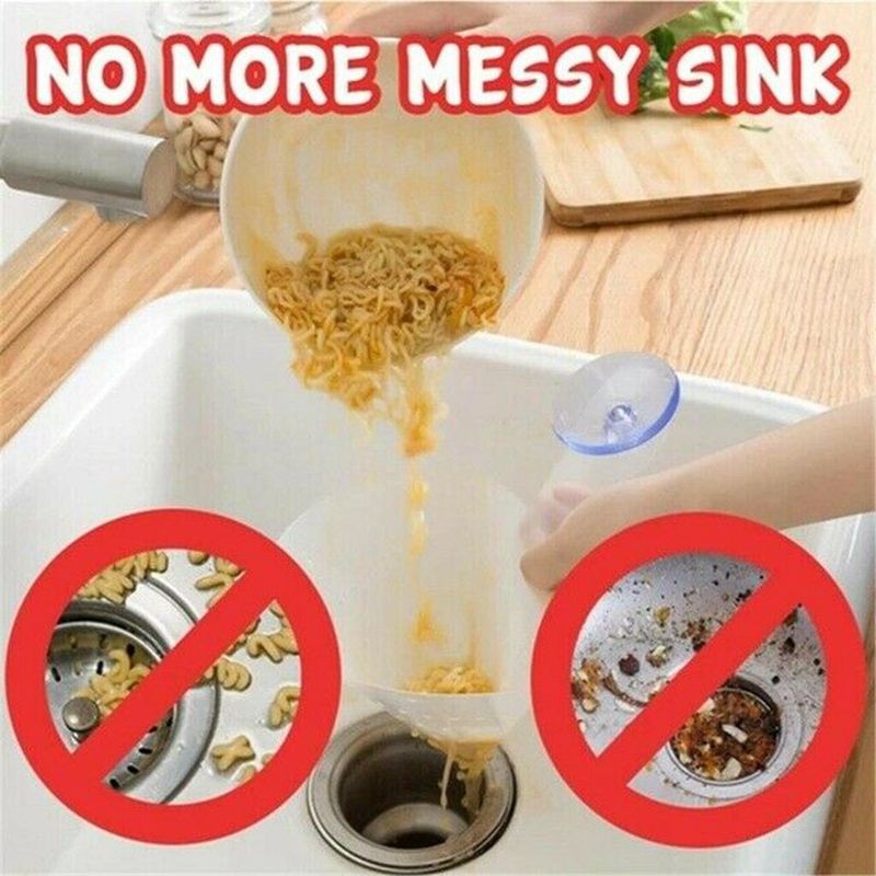 Sink Filter Recyclable Kitchen Garbage Drain Collapsible