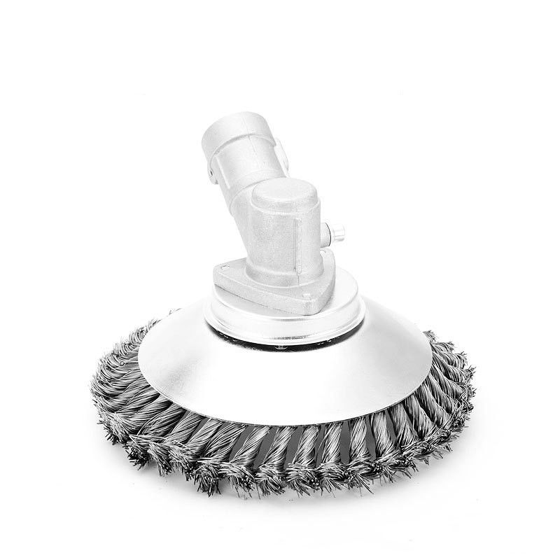 6Inch/8Inch Steel Wire Trimmer Head GrBrush Cutter Dust Removal Weeding Plate For Lawn Mower Bowl Wheel Trimmer