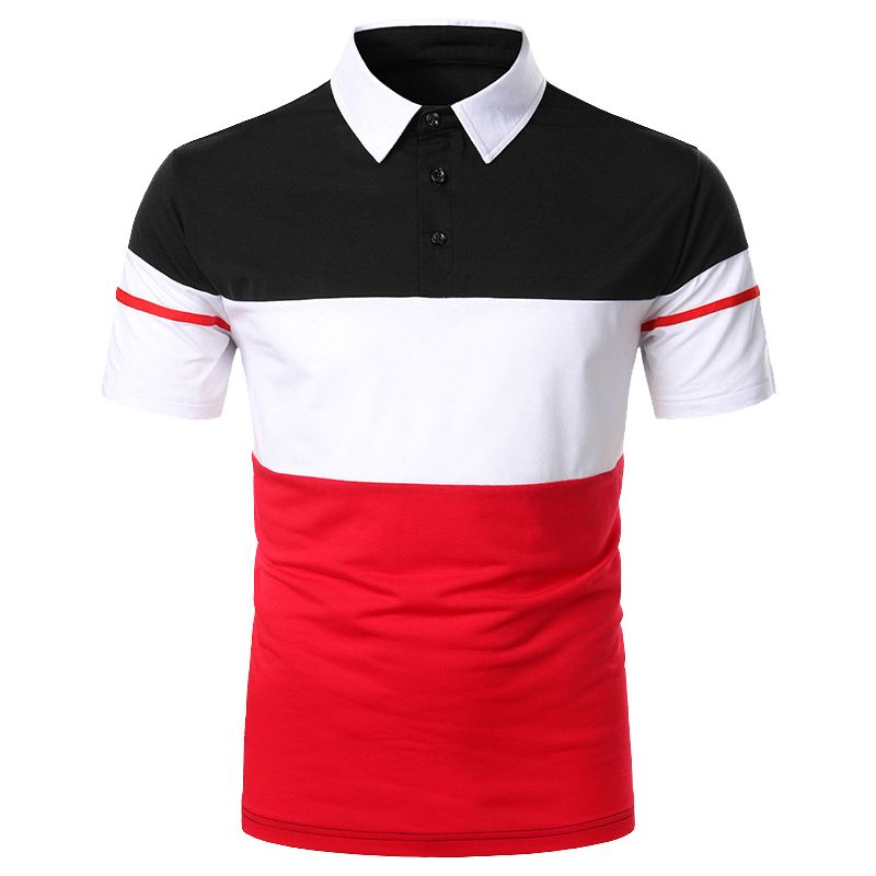 Mens Office Polos Shirts Casual Joggers Tshirt