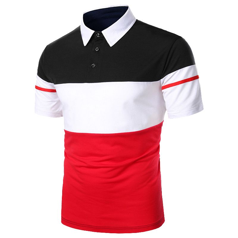 Mens Office Polos Shirts Casual Joggers Tshirt