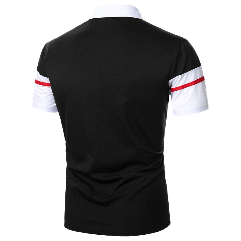 Mens Office Polos Shirts Casual Joggers Tshirt