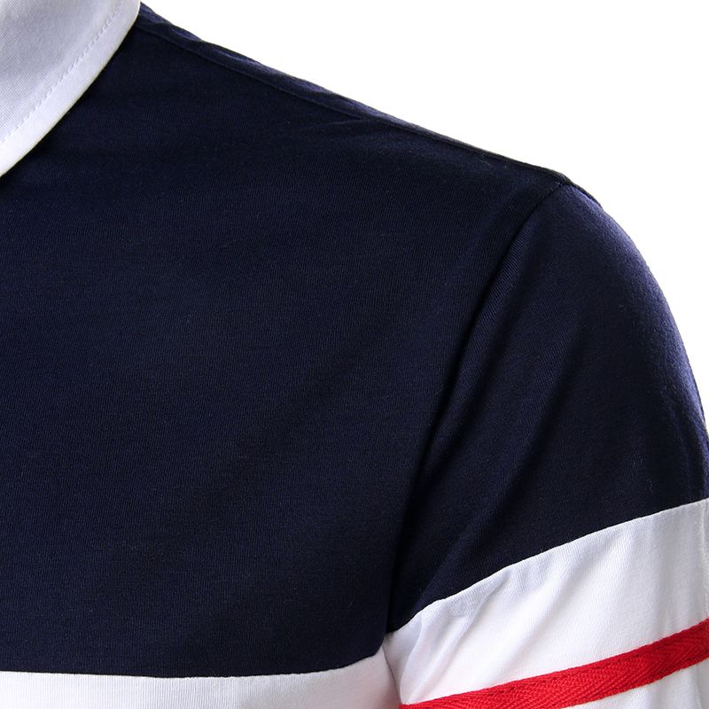 Mens Office Polos Shirts Casual Joggers Tshirt