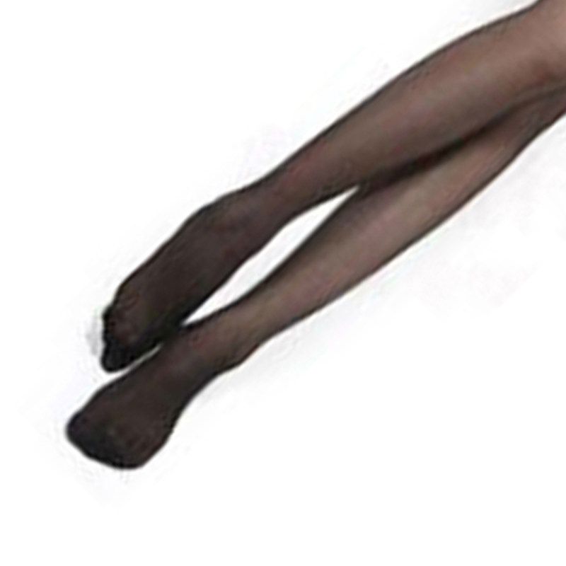 LAOd Pantyhose Durable Elastic Nylon Spandex Stylish-Black