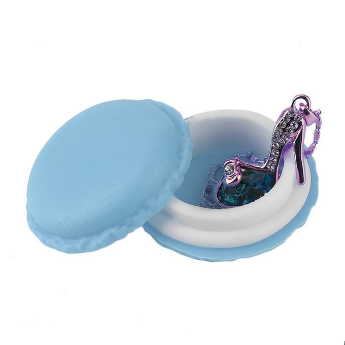 Reative Storage Box Mini Portable Size Earphone Memory  Ard Storage Box-blue