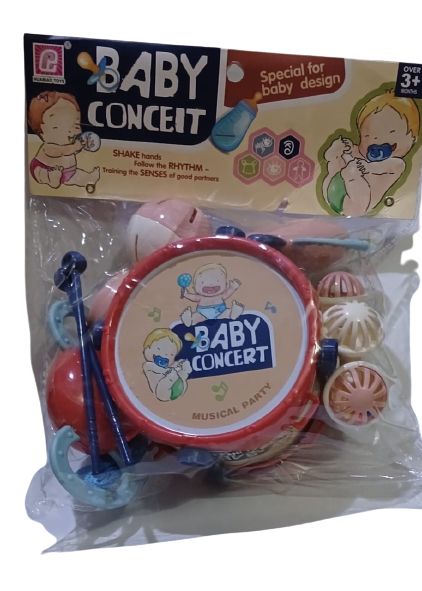 Babies Musical Concert Toys - Drum, Rattles, Teethers And Shakers