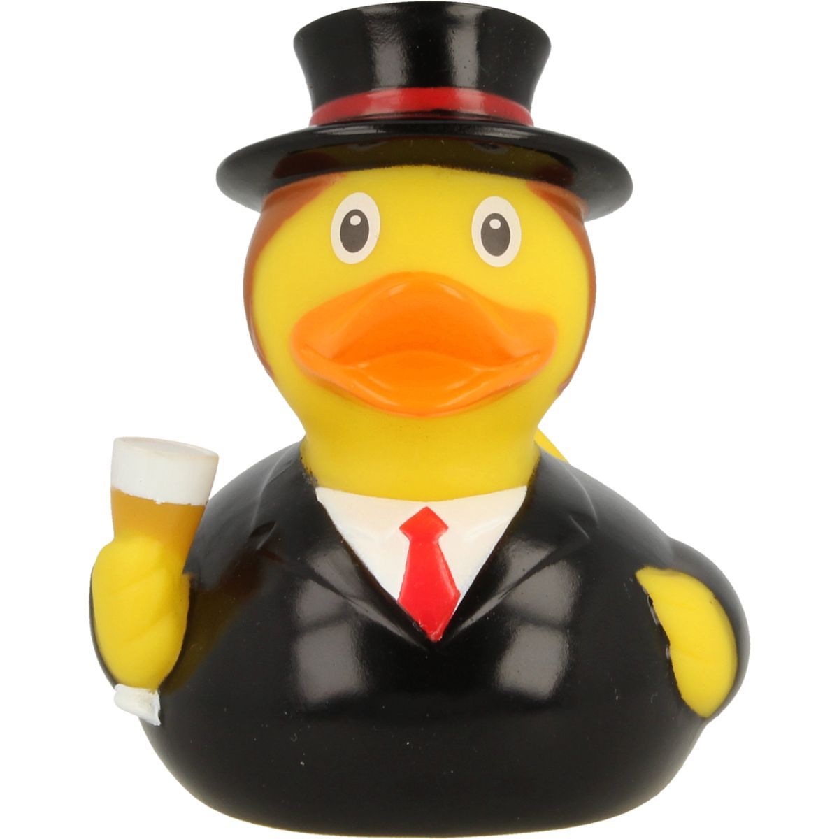 Lilalu-Bath Toy-Mini Groom Rubber Duck-Black