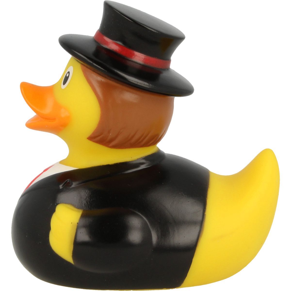 Lilalu-Bath Toy-Mini Groom Rubber Duck-Black