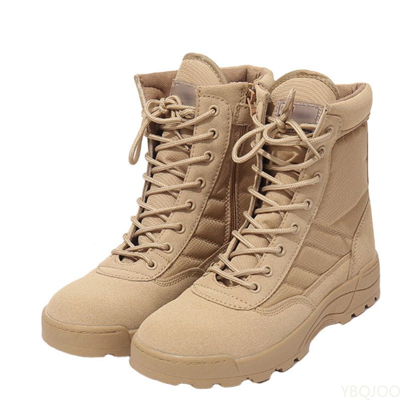 Boots Men Boots Special Force Desert Combat Boots Outdoor Hiking Boots Ankle Shoes Men Work Safty