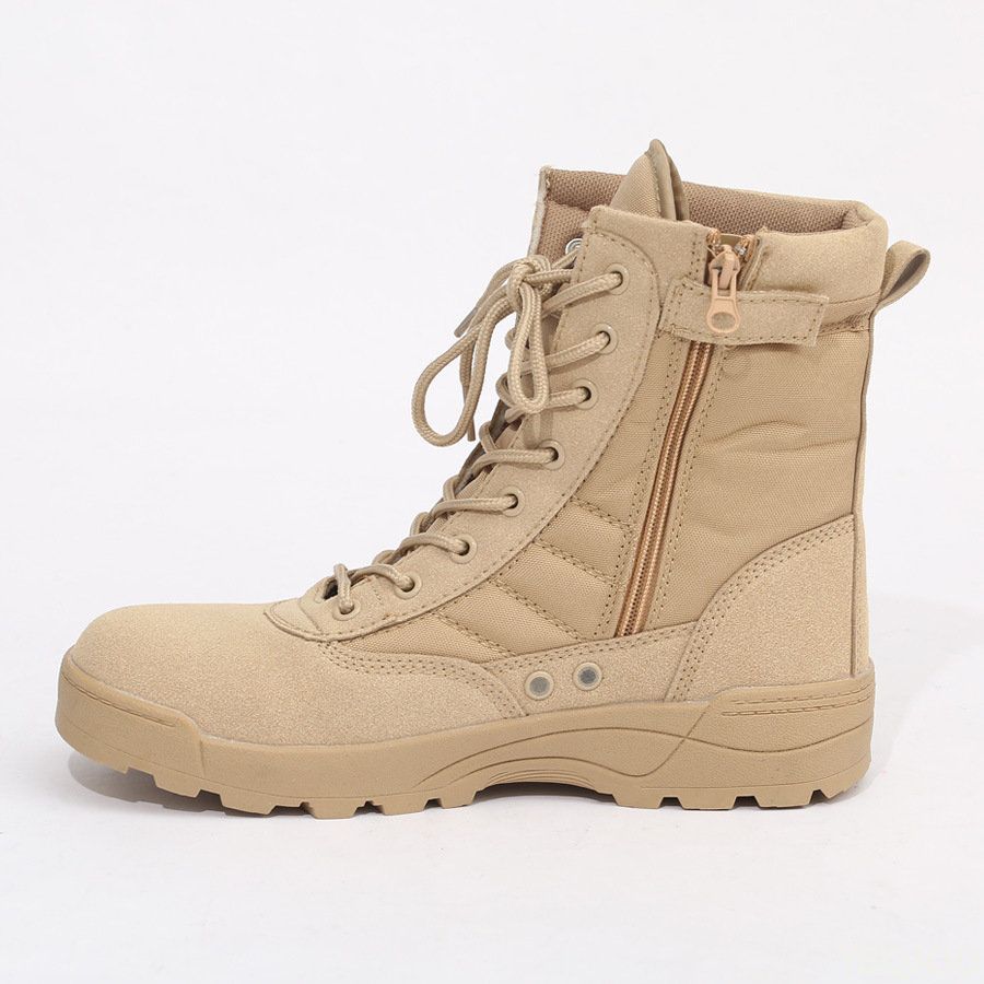 Boots Men Boots Special Force Desert Combat Boots Outdoor Hiking Boots Ankle Shoes Men Work Safty