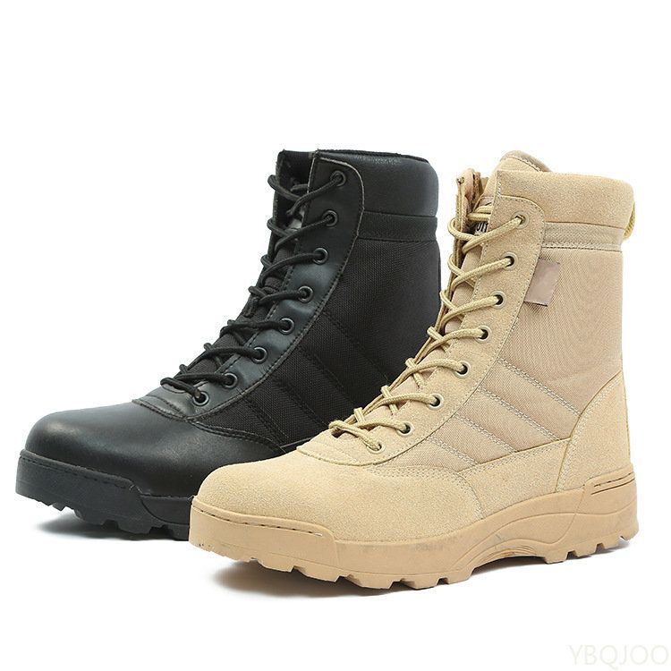 Boots Men Boots Special Force Desert Combat Boots Outdoor Hiking Boots Ankle Shoes Men Work Safty