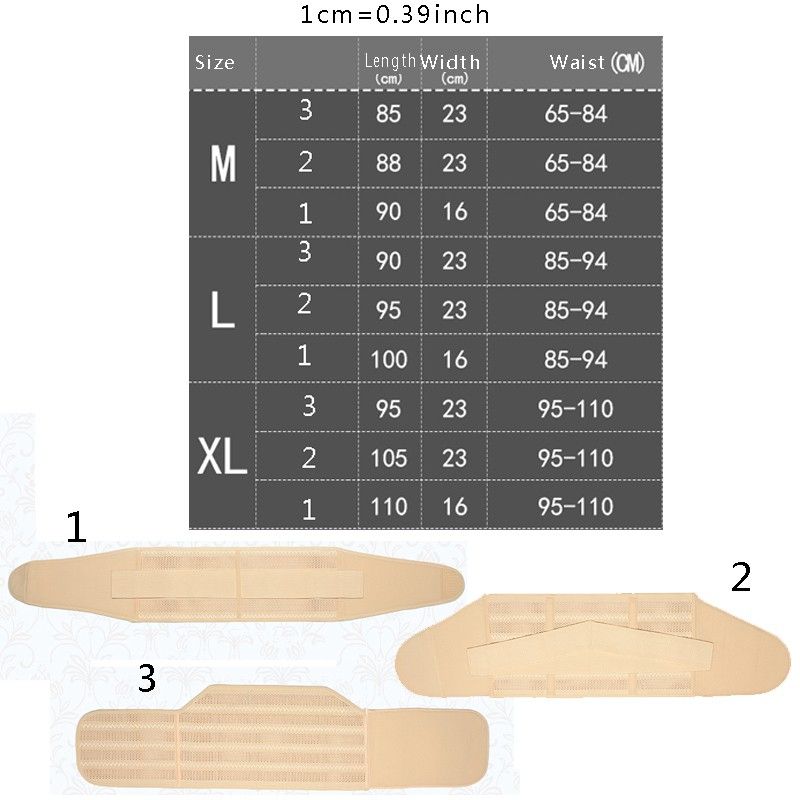 Postpartum Support Recovery Belly Wrap Waist Belt Maternity
