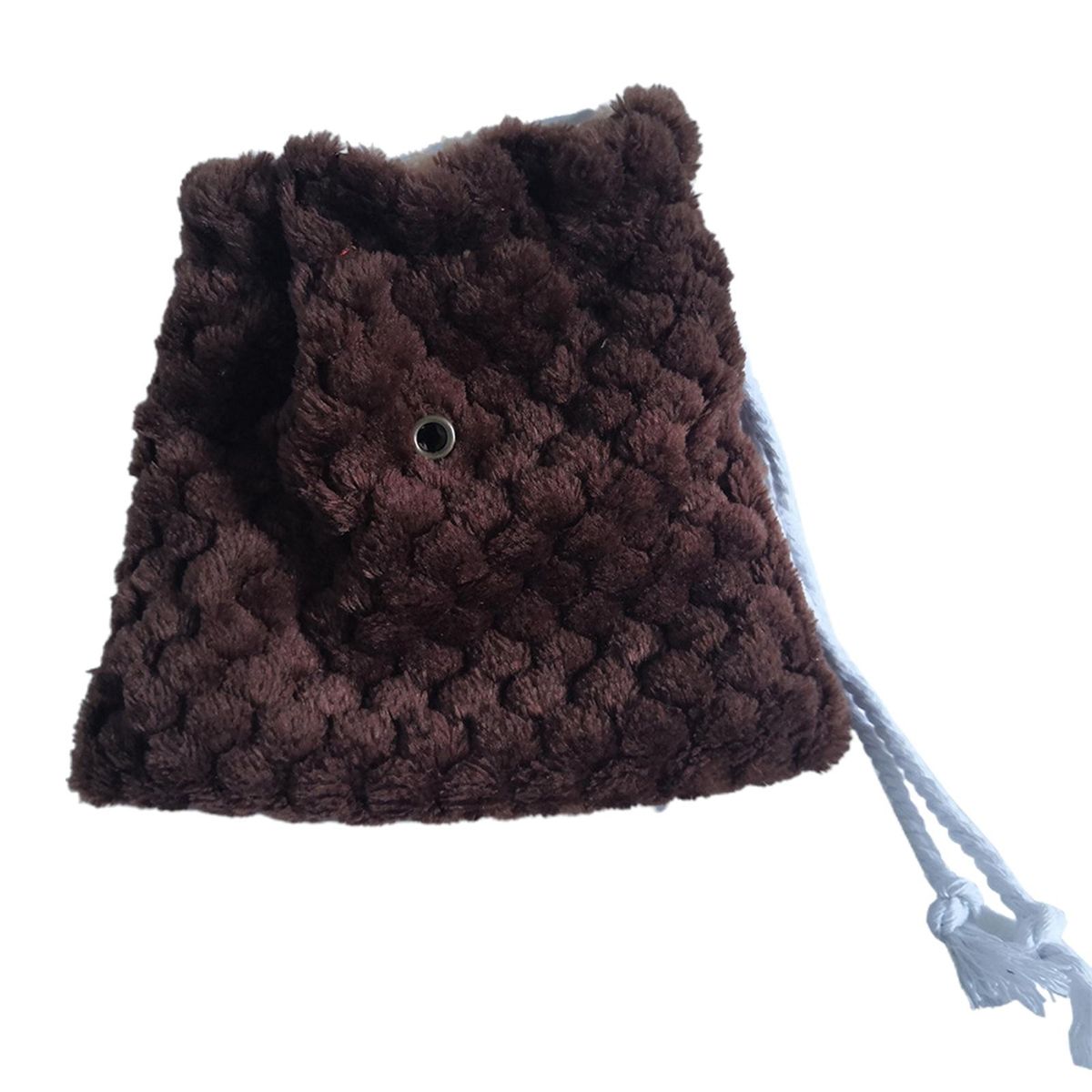 Hamster Harness Bag Small Pet Carrying Bag Coffee