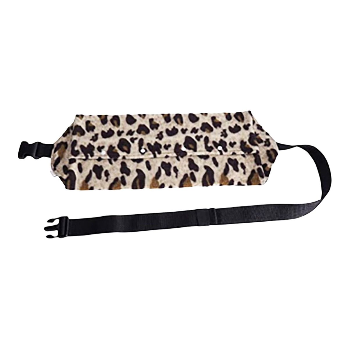 Lizard Outing Pouch Cozy Flannel Reptile Travel Bag Leopard