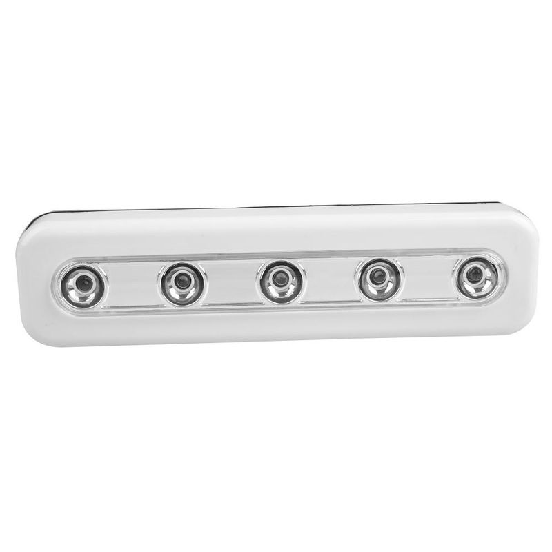 Touch-sensitive Control 5Pcs LED Under Cabinet-Black